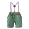 Baby Boy Suspenders Pants