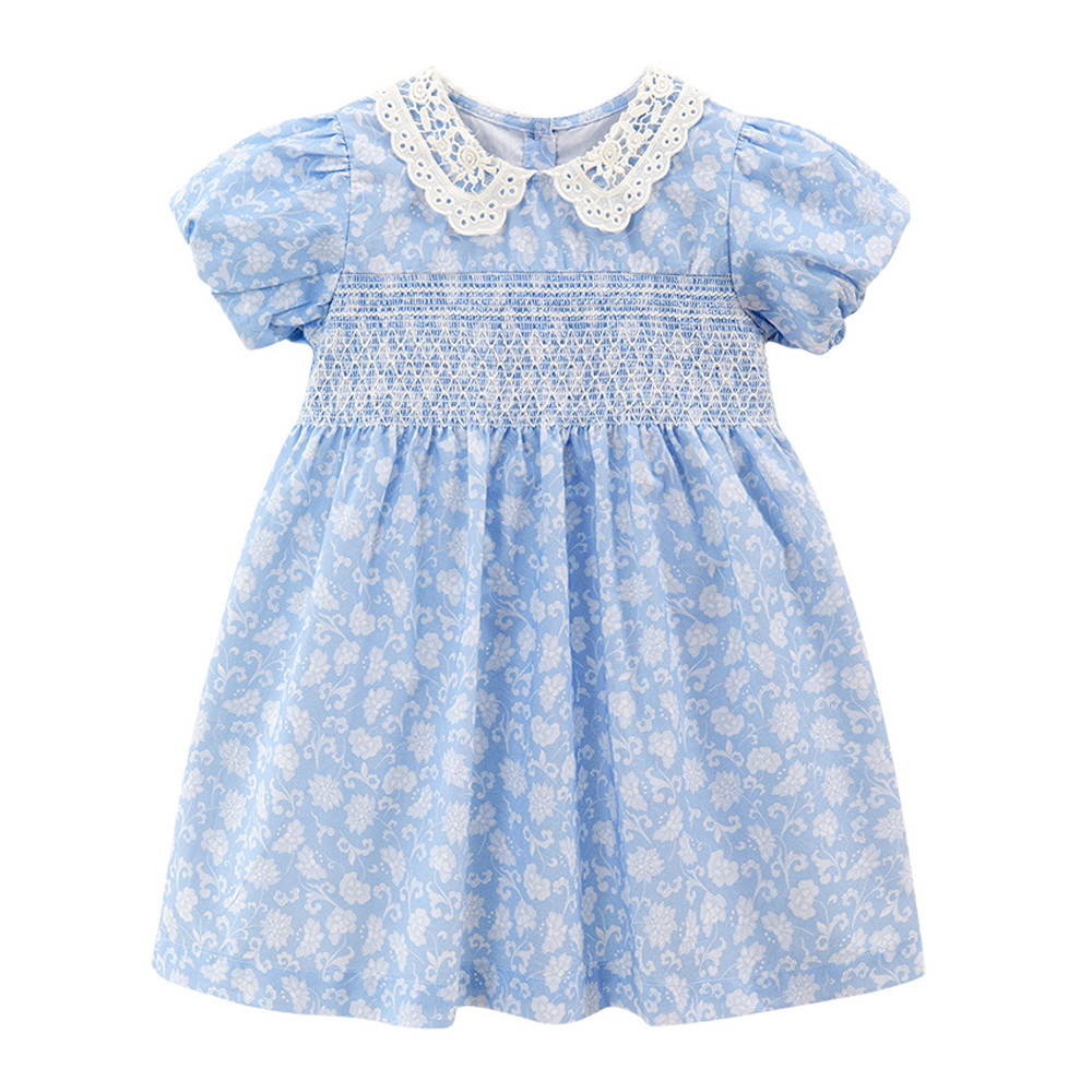 Summer Smocked Dress for Toddler Girl - Image 3