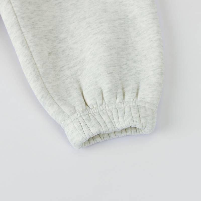 Solid Color Zipper Children's Sweatsuit - Image 8