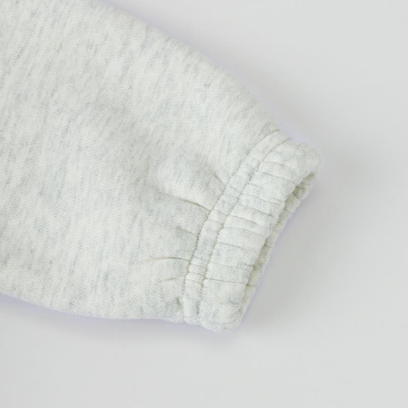 Solid Color Zipper Children's Sweatsuit - Image 5