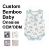 custom bamboo baby onesies