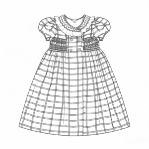 Custom Plaid Smocked Dresses for Girls