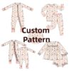Custom Bamboo Baby Pajamas​ Sets