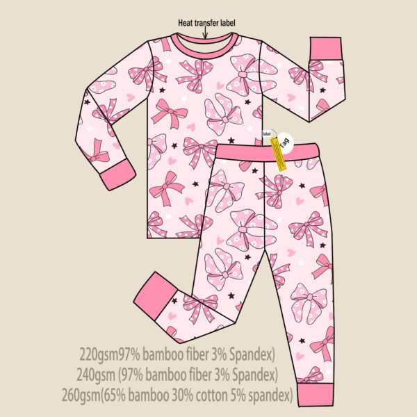Custom Bamboo Children's Pajamas