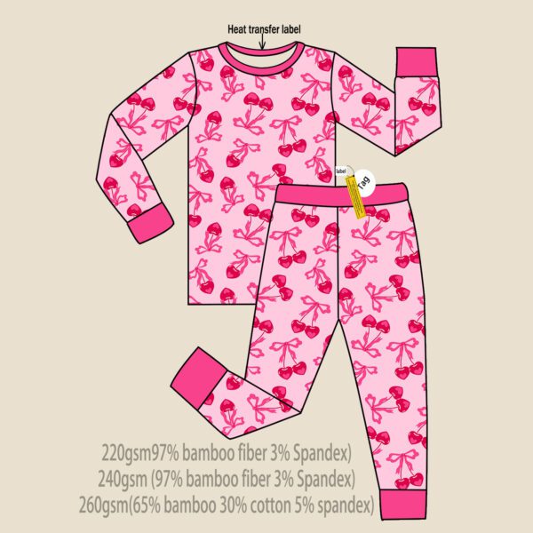 Custom Bamboo Children's Pajamas