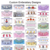 custom embroidery designs