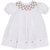Custom Bishop Sleeve Holiday Smocked Dress