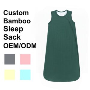 Custom Solid Color Bamboo Sleep Sack