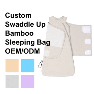 Custom Solid Swaddle Up Bamboo Sleeping Bag