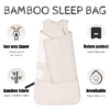 Custom Solid Swaddle Up Bamboo Sleeping Bag