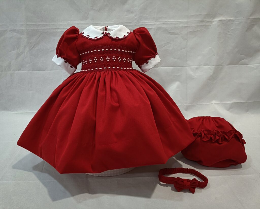 girl smocked dress