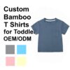 Custom Summer Bamboo T Shirts for Toddler