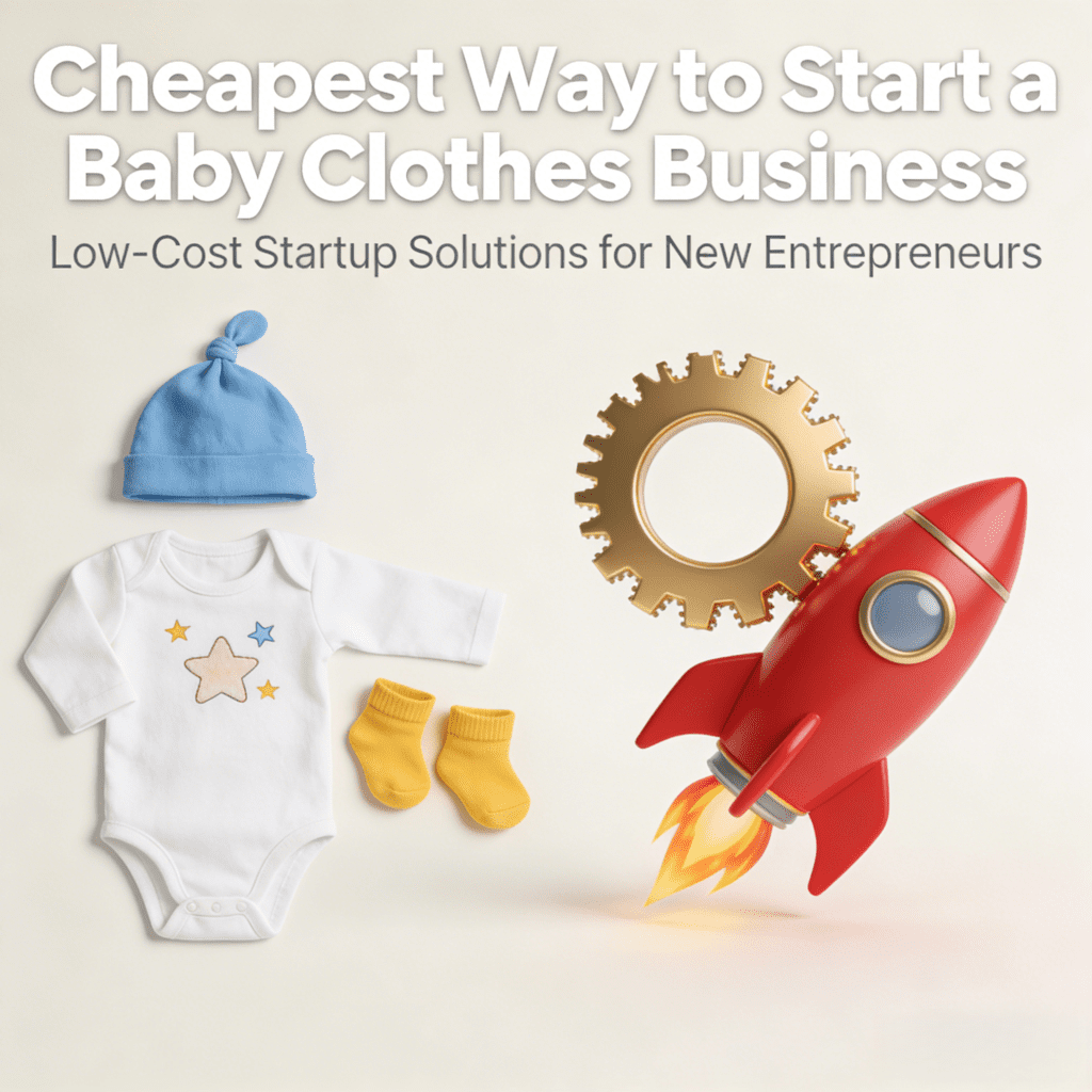 cheapest way to start baby clothes business