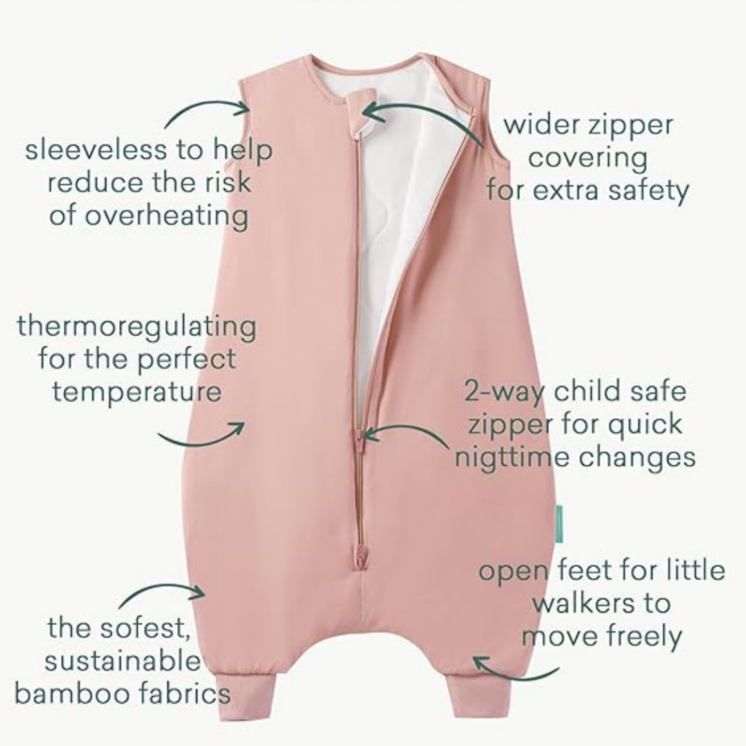 Custom Bamboo Sleep Bag Walker with Legs - Image 2