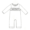Custom Smocked Baby Clothes Boy Embroidery Pattern
