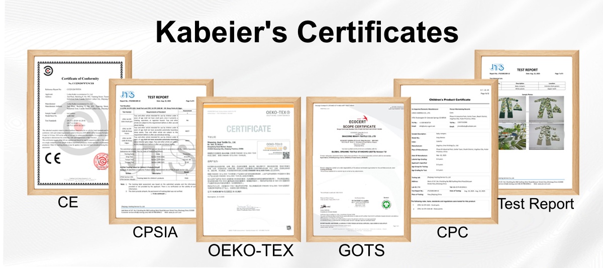 Kabeier's Certificates