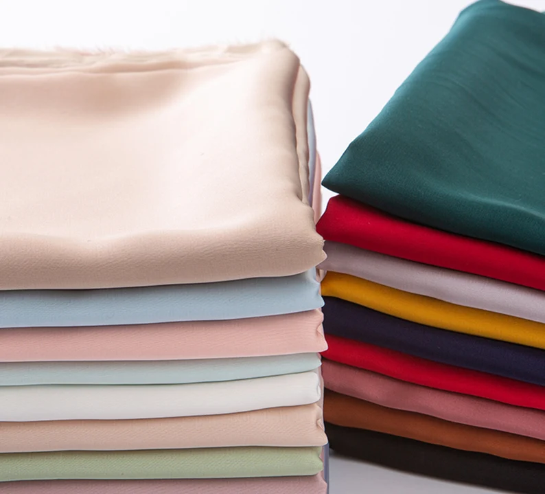 Satin Chiffon Fabric