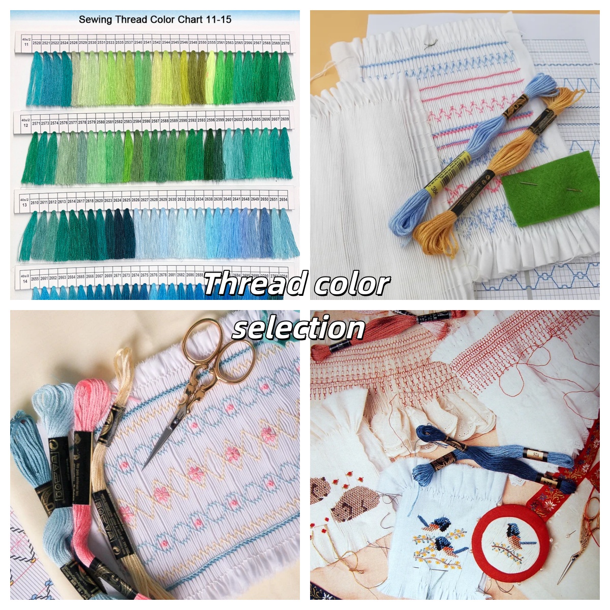 Custom Pink Puff Sleeve Smocked Dress for Baby Girls - Image 6