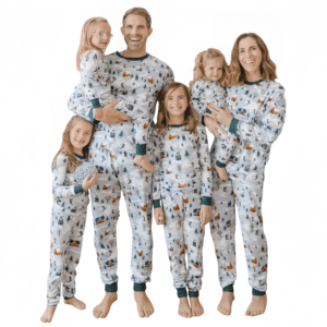 Custom Print Family Matching Bamboo Pajamas​