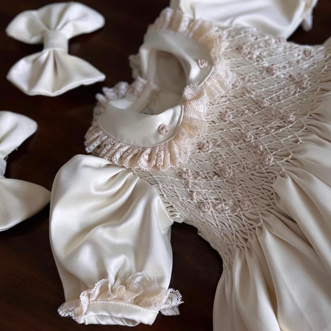 Custom Handcrafted Heirloom Smocked Dresses - Image 3