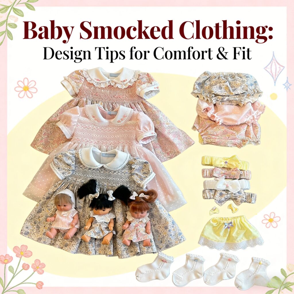 baby smocked clothing