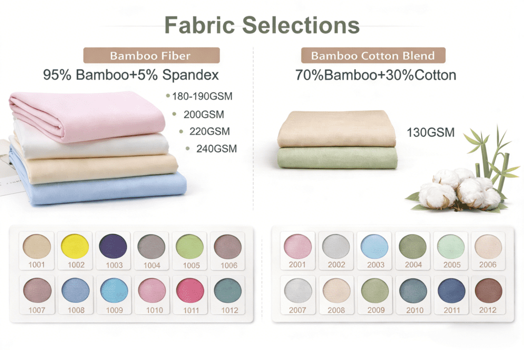 fabric selections