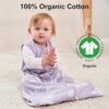 Custom Bamboo Sleep Sack for Baby 2-Way Zipper