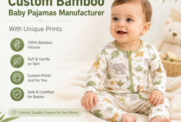 Custom bamboo baby pajamas manufacturer