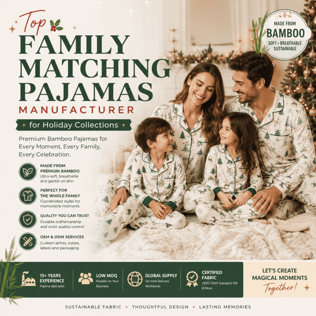 Top Family Matching Pajamas Manufacturer