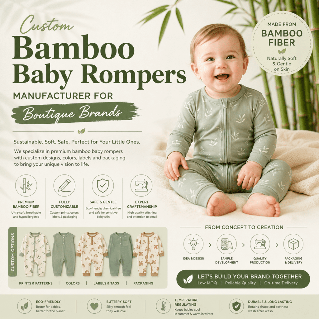 bamboo baby romper