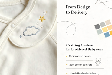 Custom Embroidered Babywear Poster