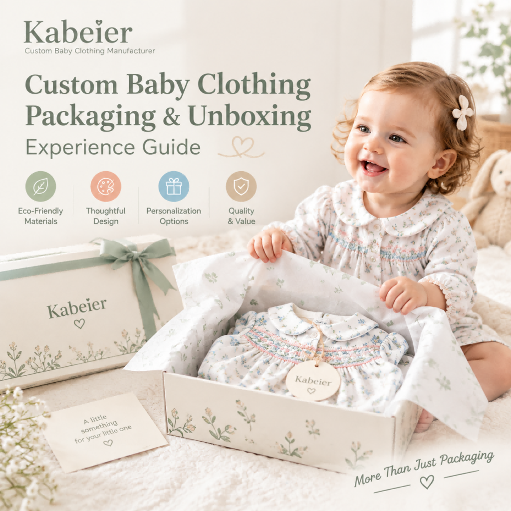 Custom Baby Clothing Packaging & Unboxing Experience Guide