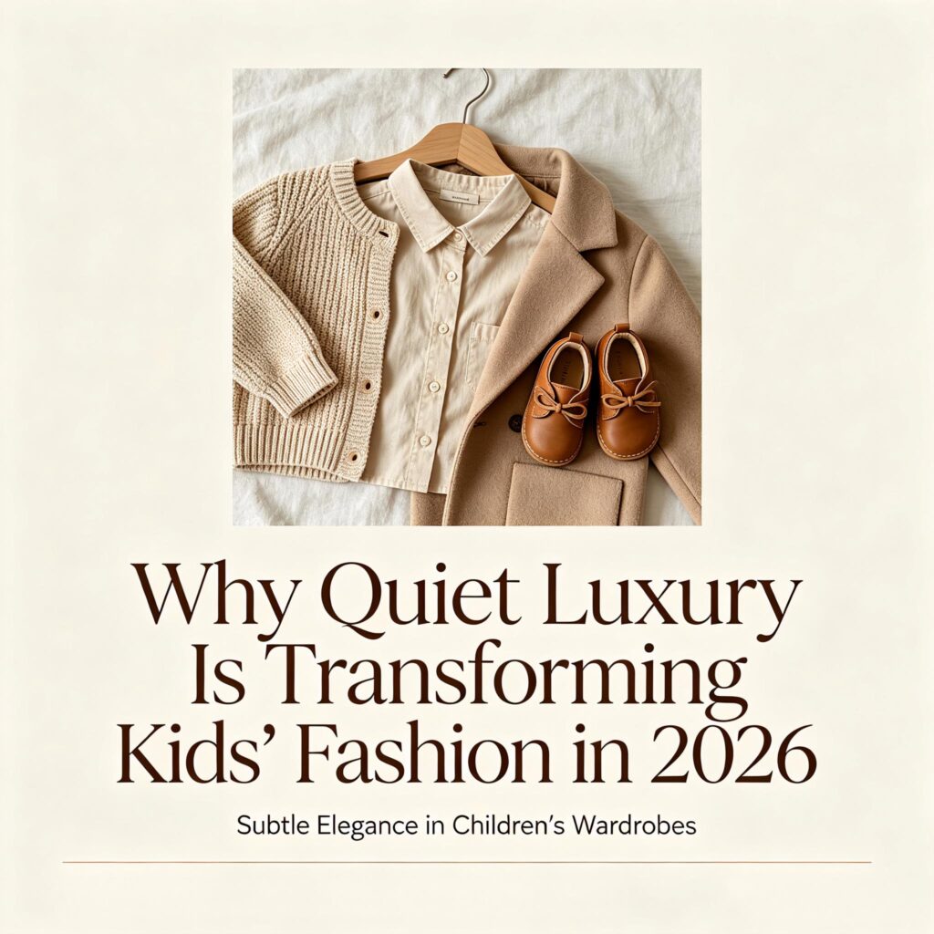 Quiet Luxury in Kids' Fashion 2026